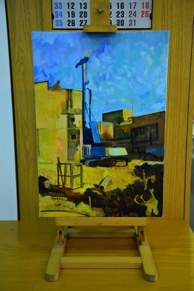 Roofs of The City a solo exhibition by Maral Der Boghossian
